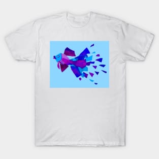 Splish-Splash ~ Blue and Purple T-Shirt